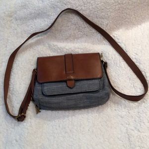 Fossil shoulder purse